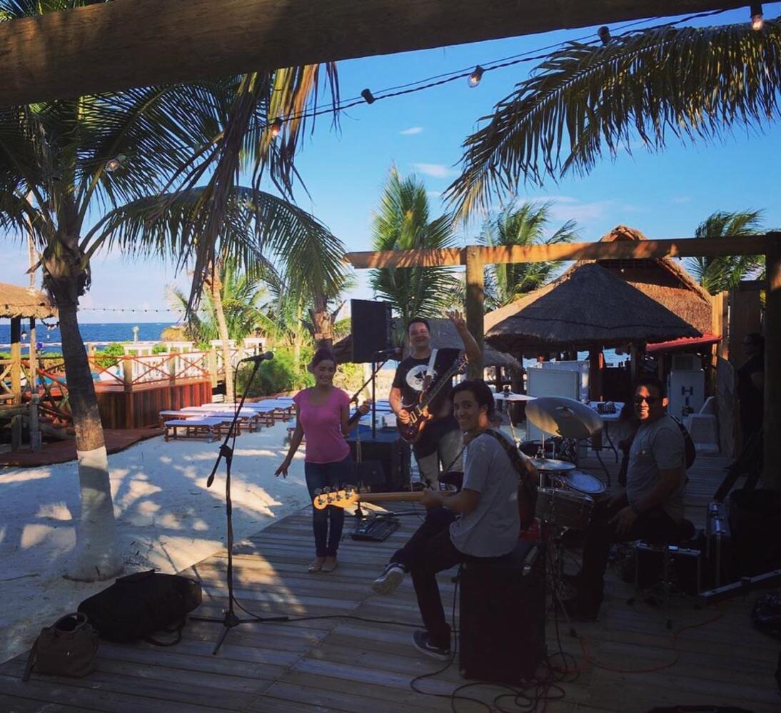 The Diving Lodge Downtown Puerto Morelos Exteriér fotografie